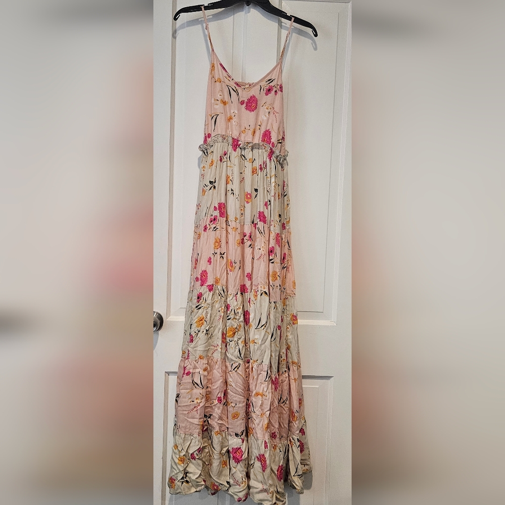 RAGA Pink Floral Maxi Dress - Picture 3 of 7
